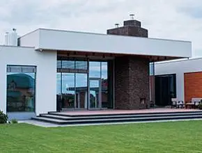 Имитация структурного фасада Имитация структурного фасада